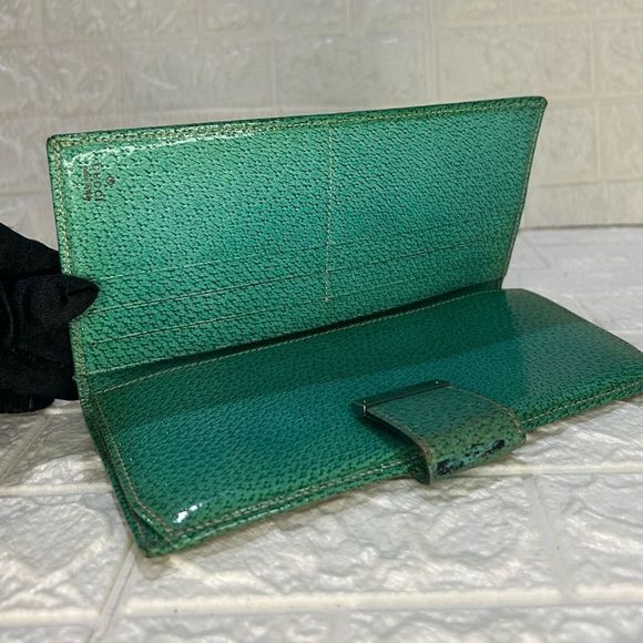 GUCCIβBeige/ebony GG Supreme VINTAGE WALLET - Picture 11 of 16